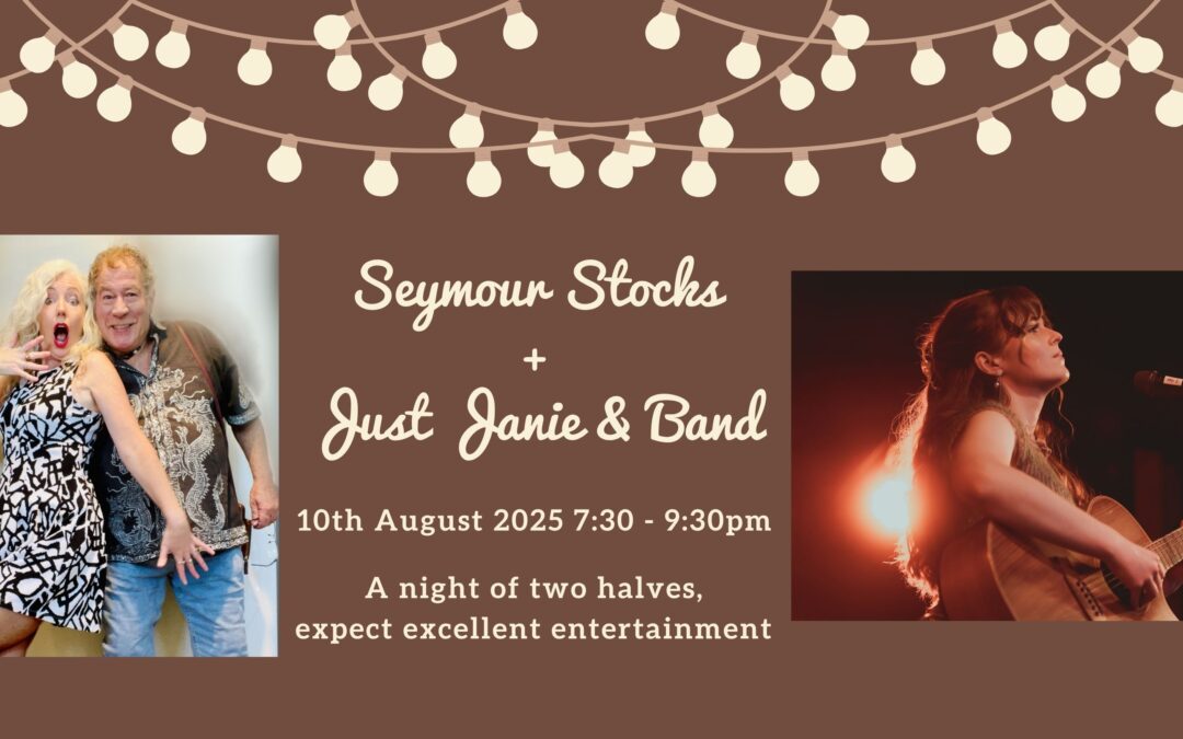 Seymour Stocks and Just Janie with band