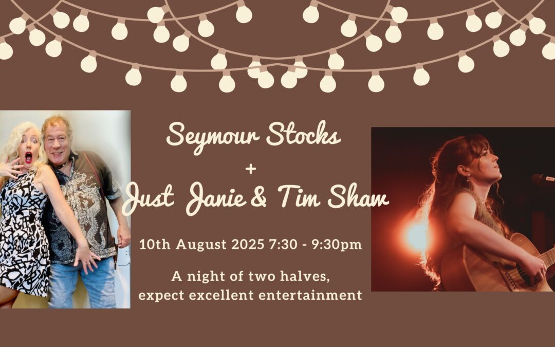Seymour Stocks and Just Janie with band