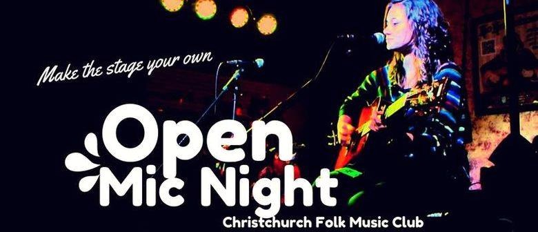 Open Mic Night  – October
